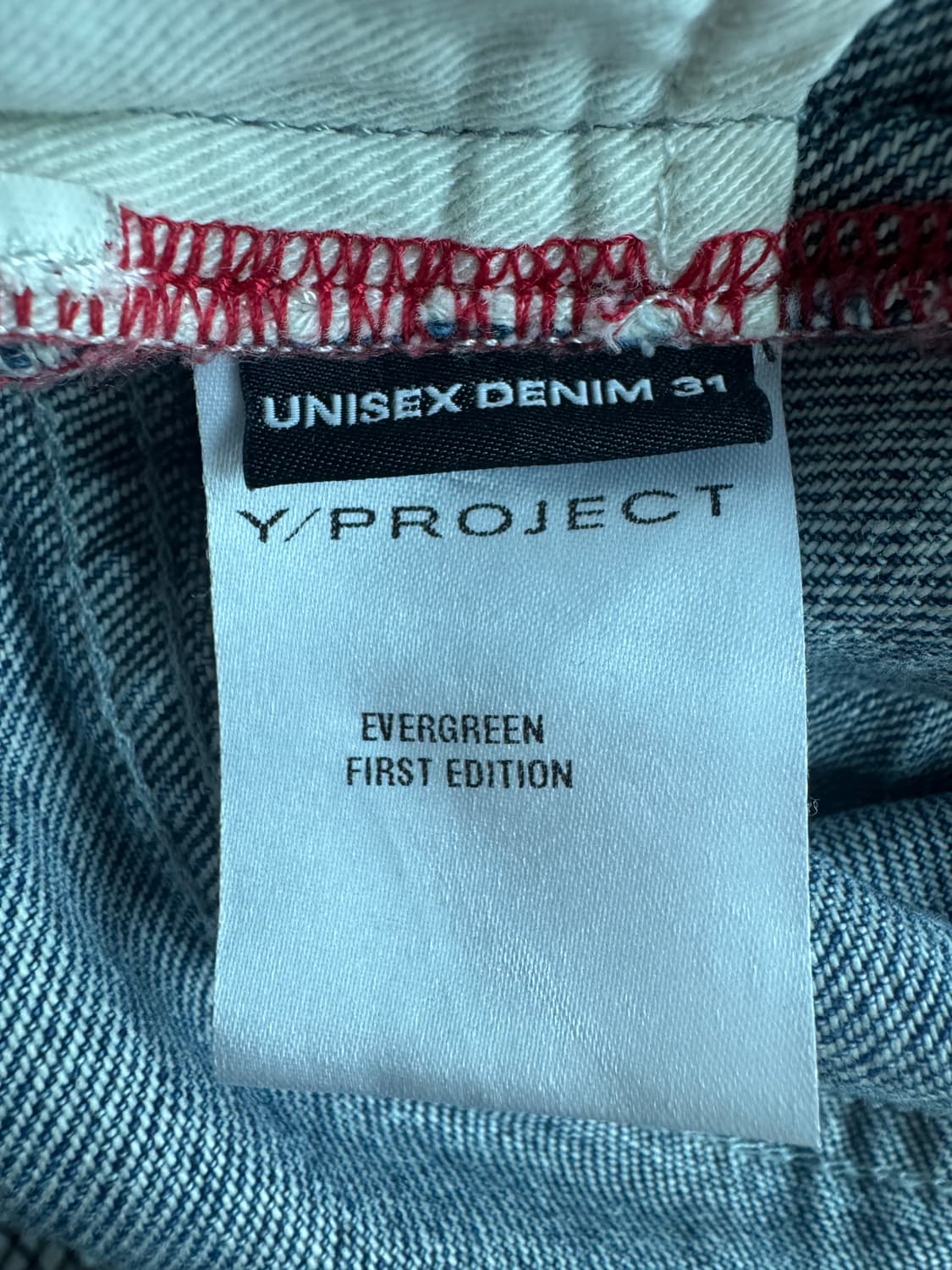 y/project 비대칭 진  31 상품이미지5