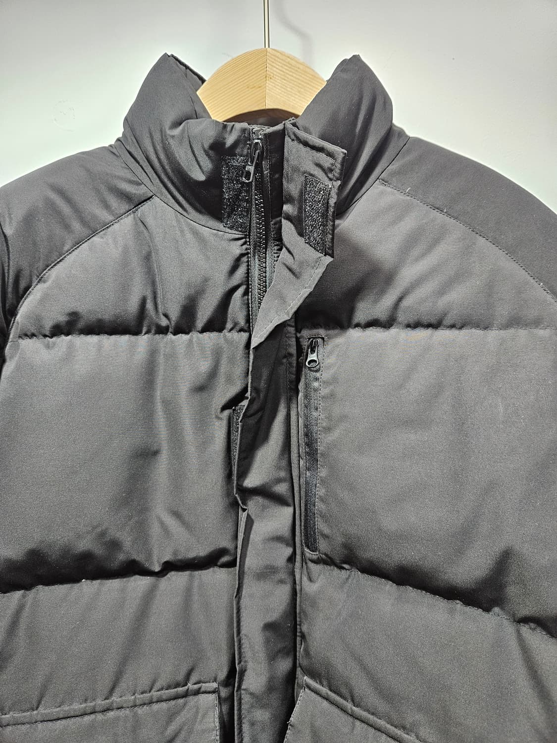 필루미네이트 블랙 푸퍼 오리털 패딩 점퍼  상품이미지5