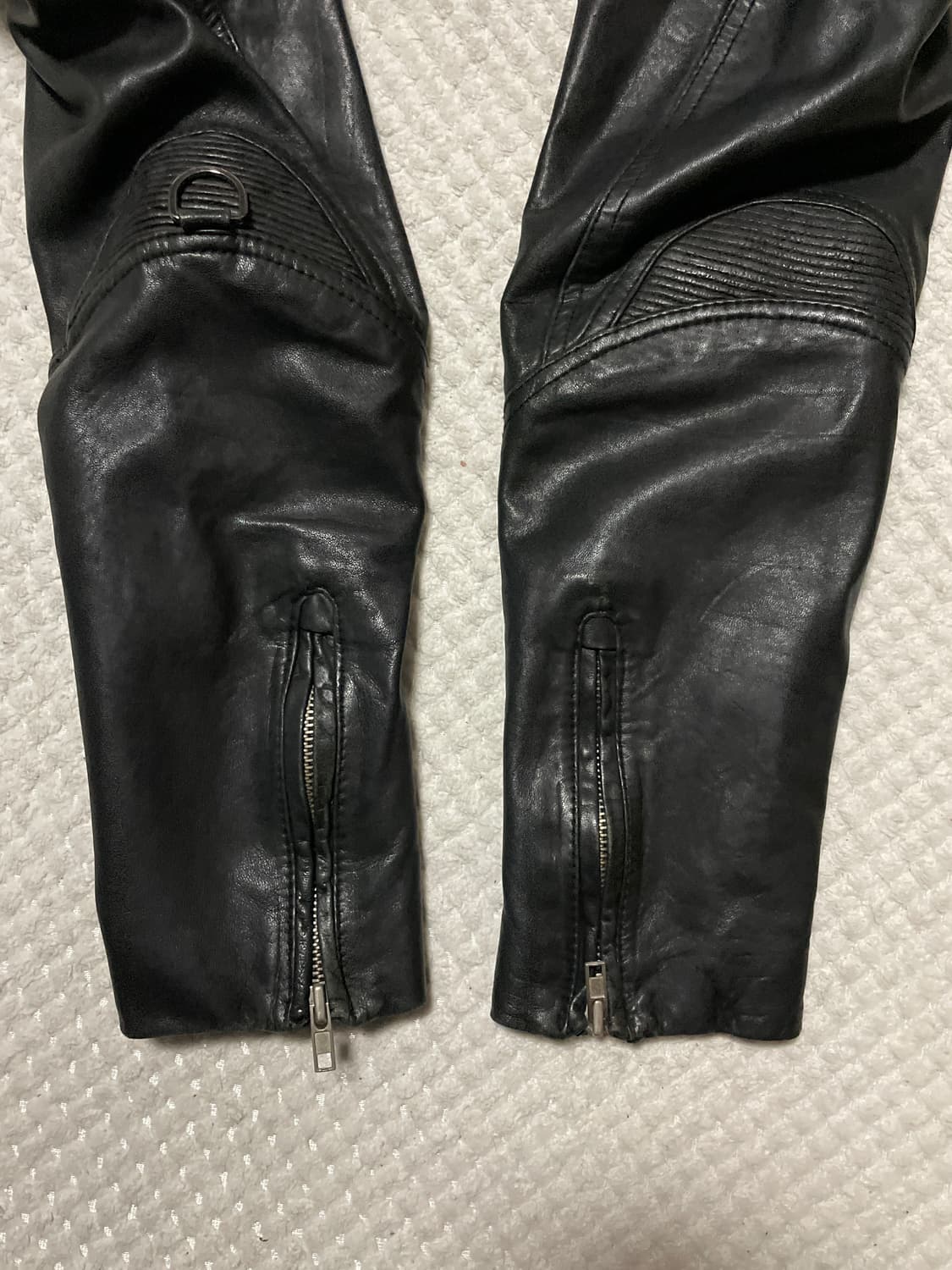 [48] 광희시장 웨스턴 무드 램스킨 양가죽 레더 자켓 상품이미지7