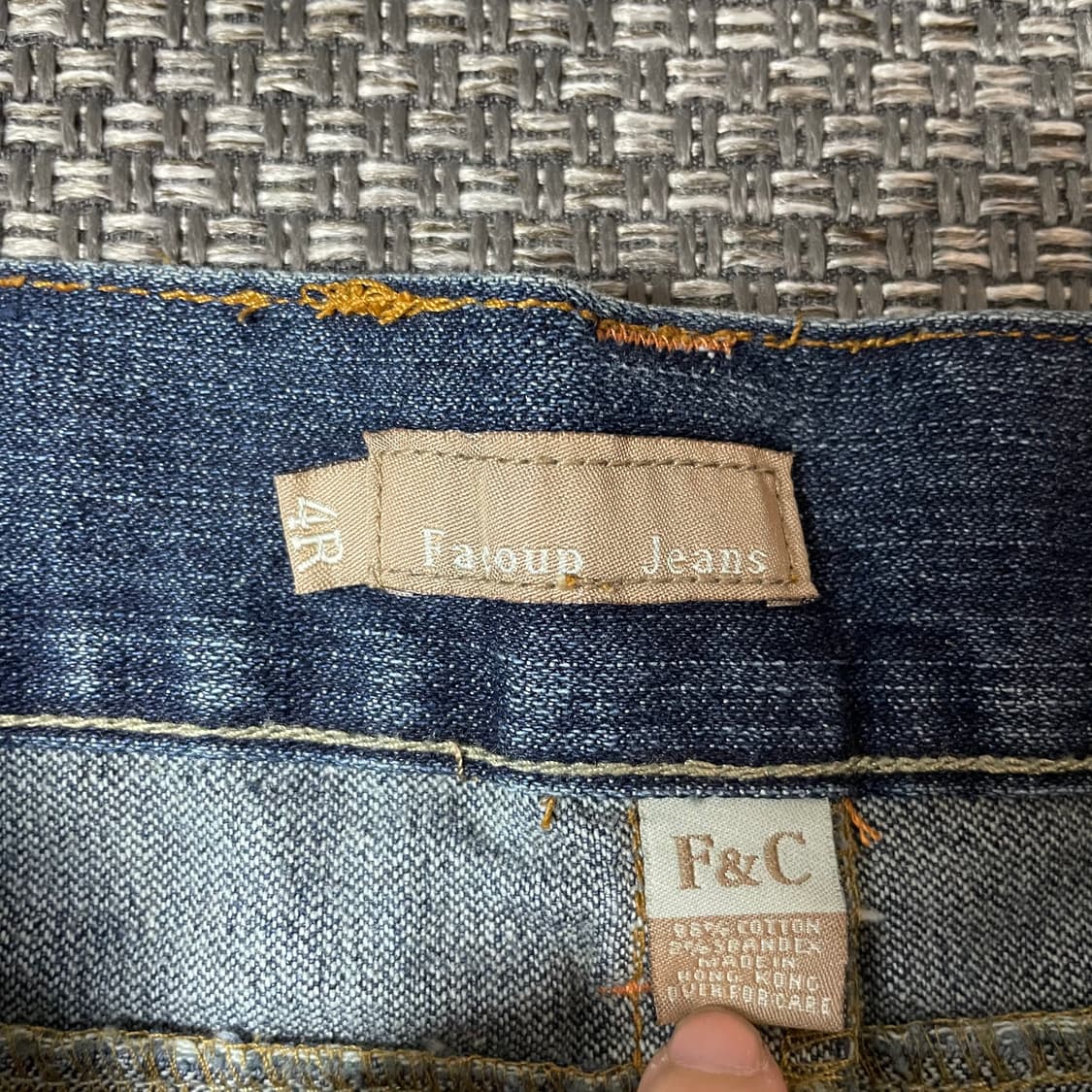 (30) F&C Jeans 빈티지 청 미니스커트 상품이미지4