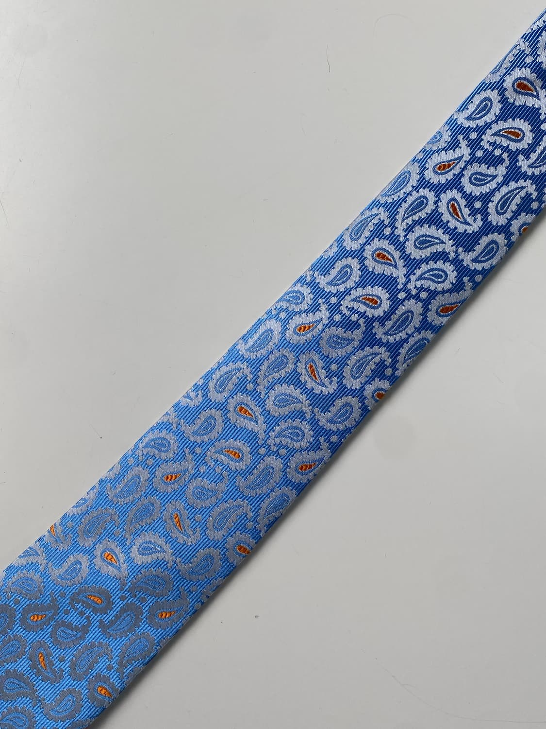 알마니 명품 정품 페이즐리 넥타이(ARMANI) 8.2cm 상품이미지5