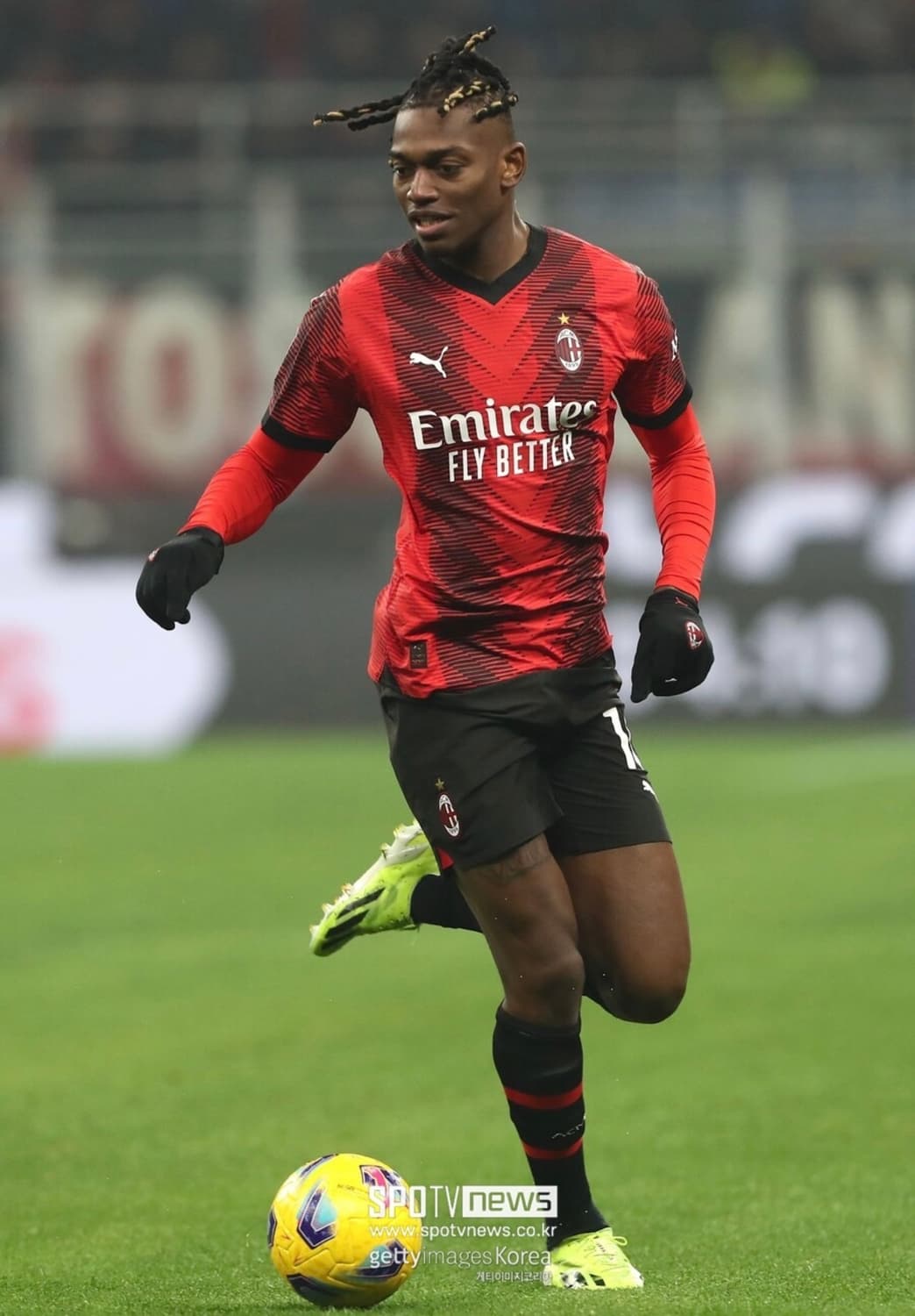 Ac밀란 레앙 어센틱 긴팔 축구유니폼 M 상품이미지5