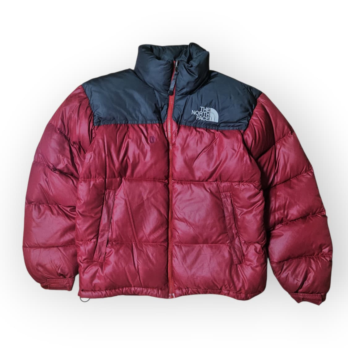 노스페이스 700 눕시 패딩 다크레드 상품이미지1