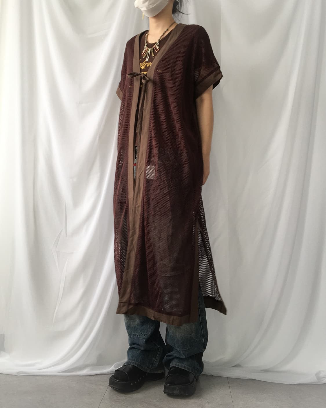 Net long robe 상품이미지5