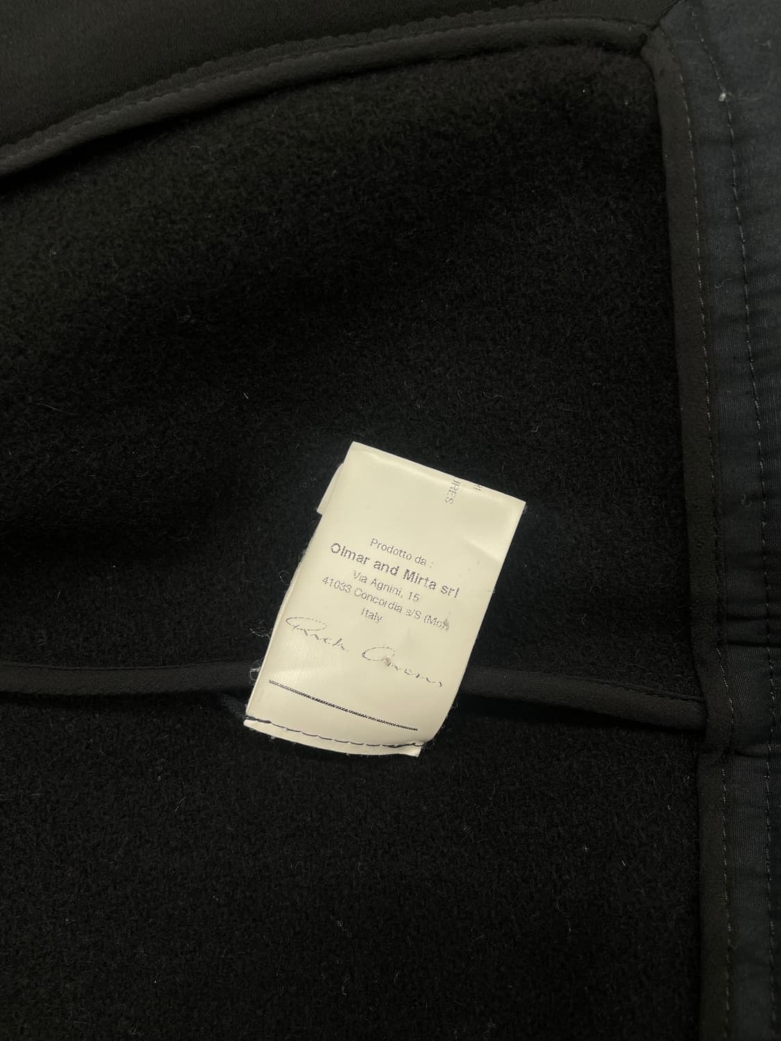 Rick owens olmar&mirta jacket 상품이미지6