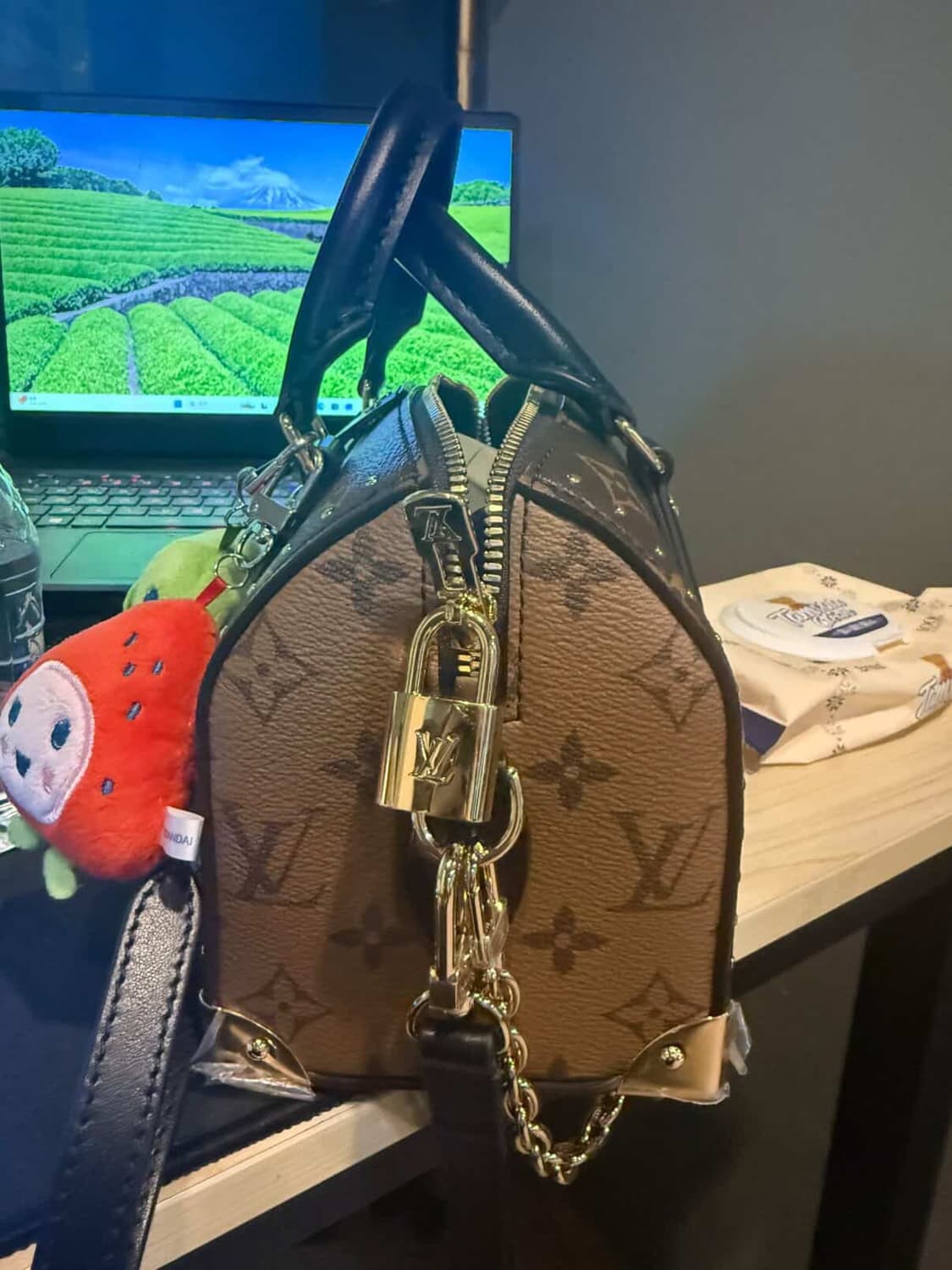 (새상품)26ss 루이비통 스피디 트렁크 팝니다 상품이미지2