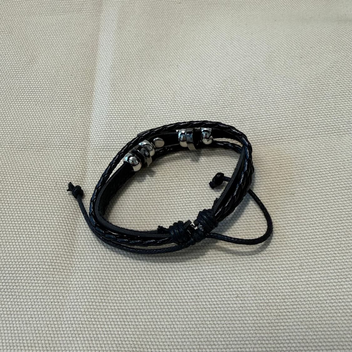 일본 빈티지무드 가죽 레더 팔찌 상품이미지4