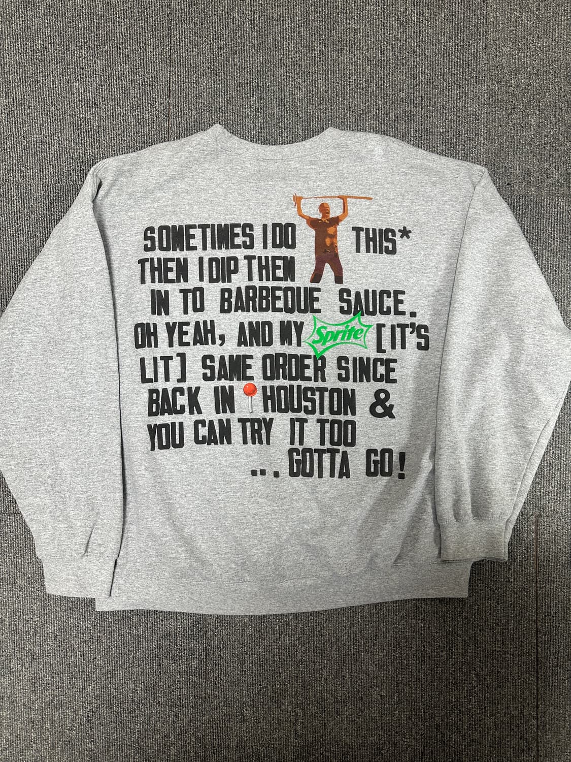 Cpfm 스캇x맥도날드 맨투맨 [XL] 상품이미지2