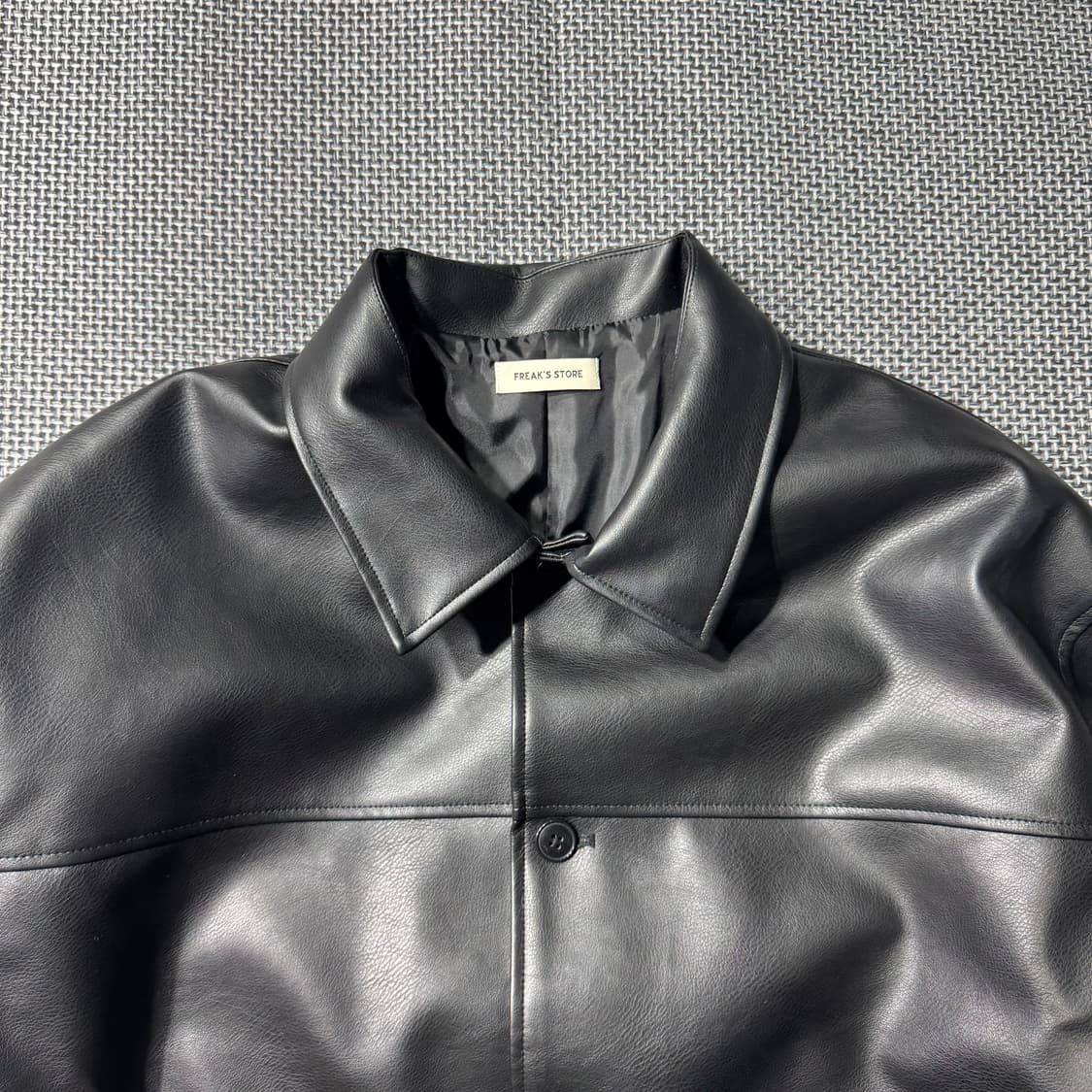 프릭스스토어 레더 자켓 블랙 ( L/OLD-8235 ) 상품이미지2