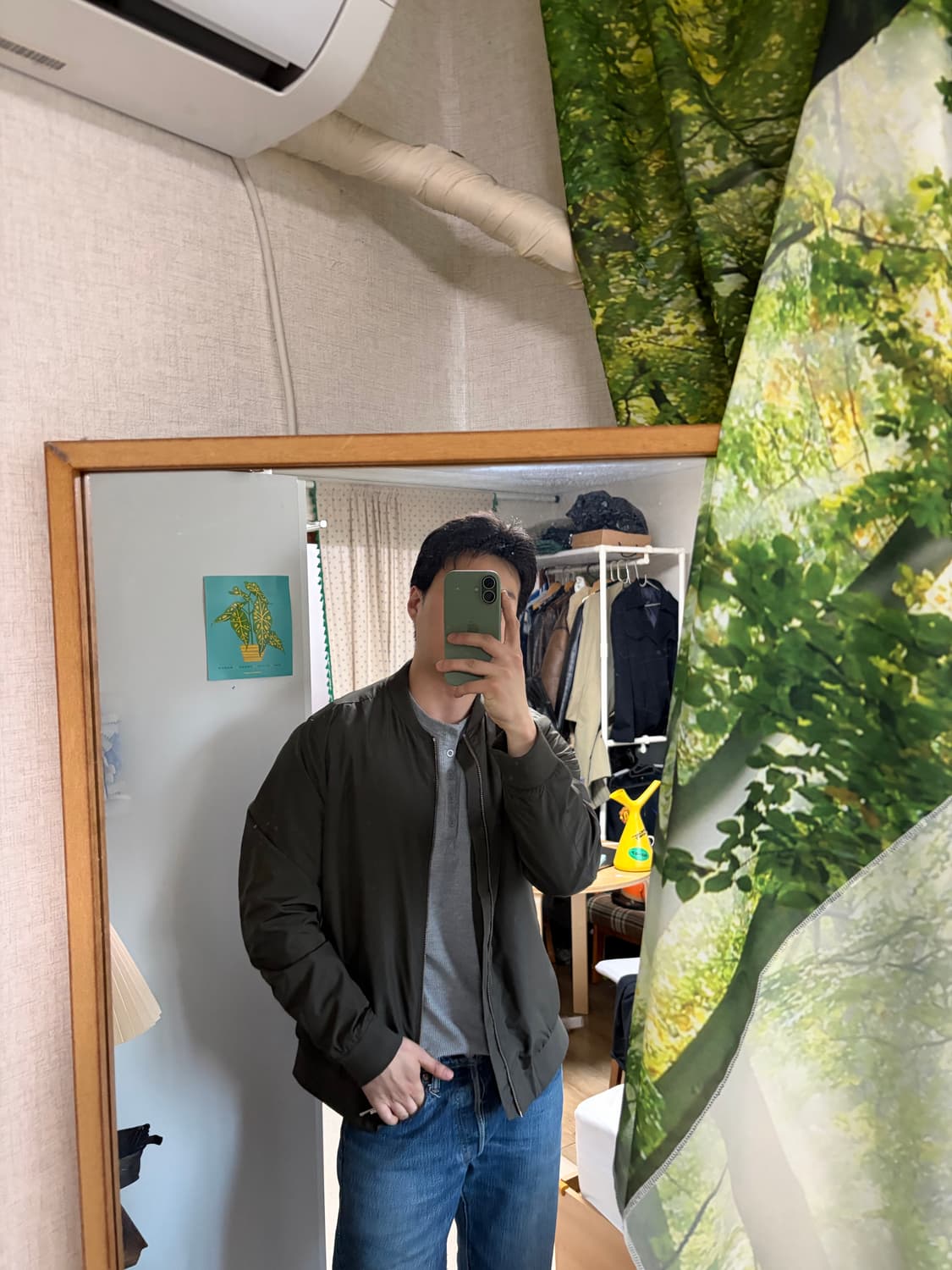 L) 코스 COS 블루종 봄버자켓 카키 상품이미지2