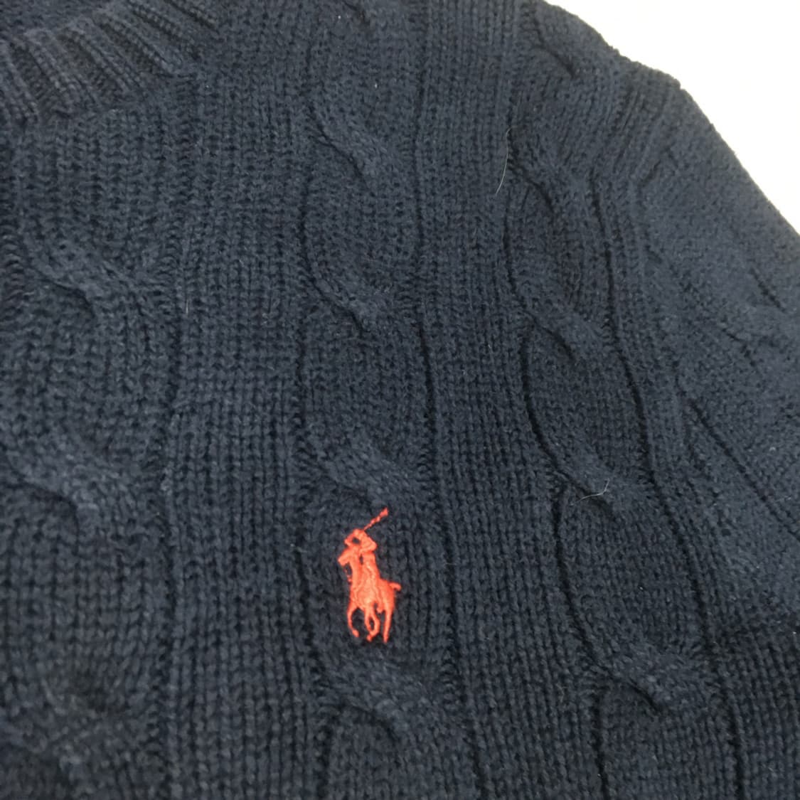 폴로 스몰로고 꽈배기니트 BB13 상품이미지2