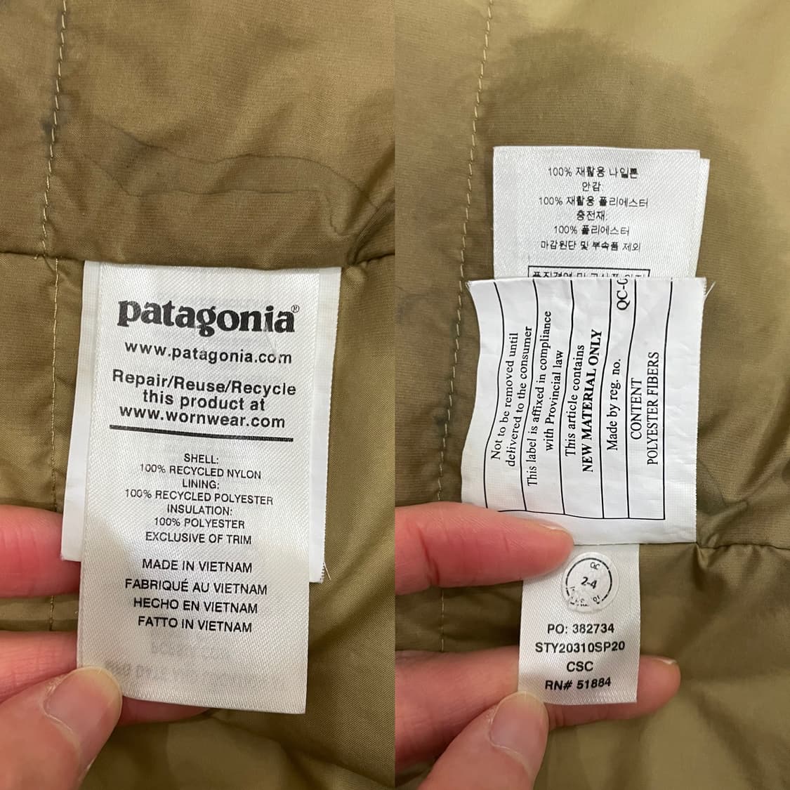 파타고니아 모하비 트레일 경량 패커블 자켓 상품이미지9