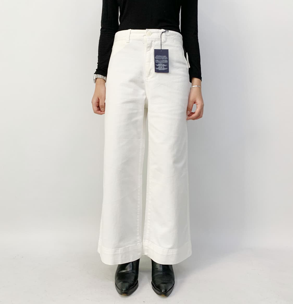 갭 화이트 데님 팬츠 상품이미지1