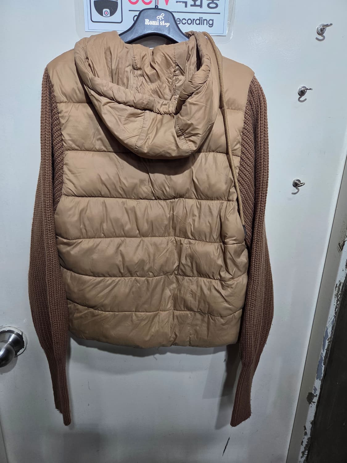 패딩니트후드자켓 상품이미지2