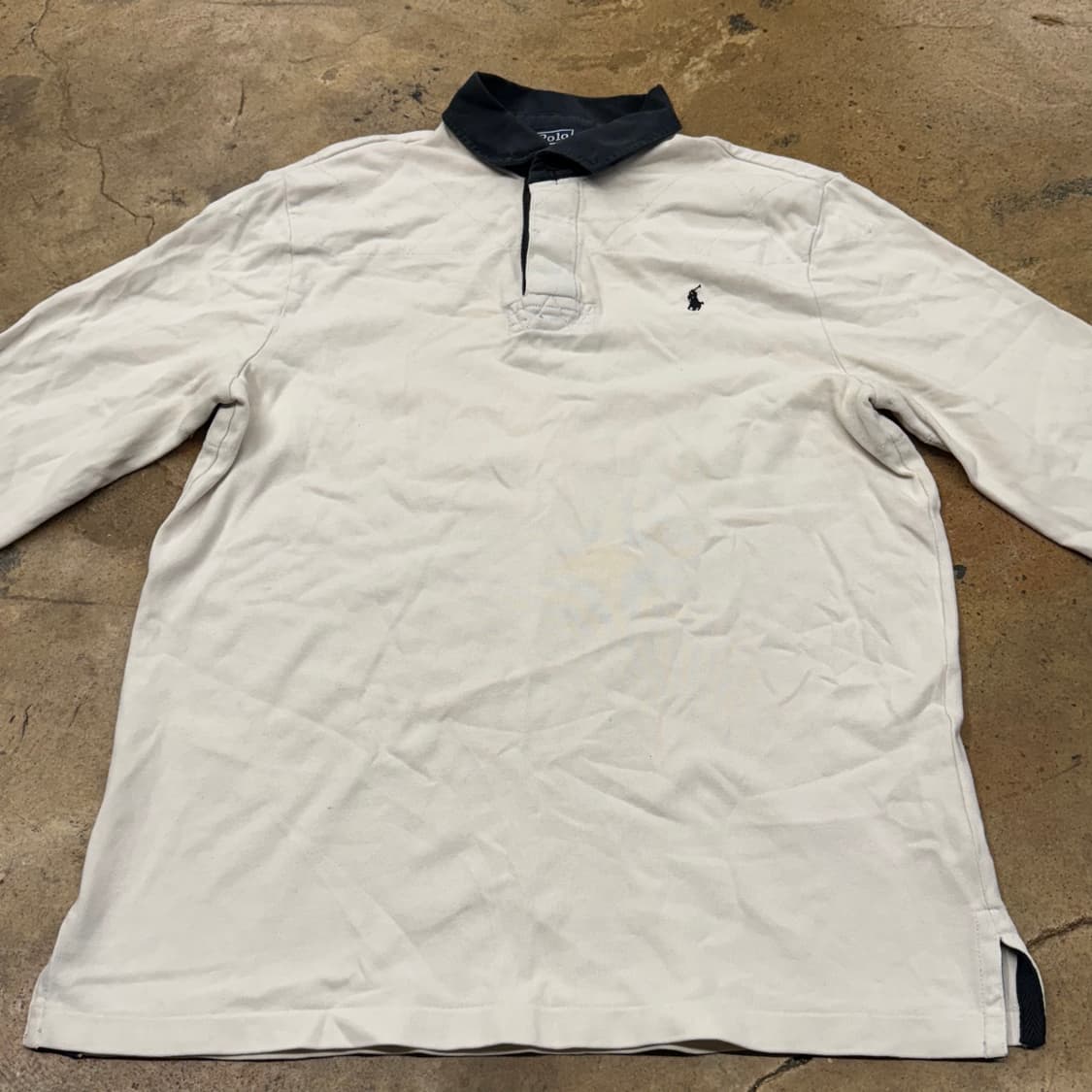 폴로 랄프로렌 화이트 긴팔 롱슬리브  상품이미지3