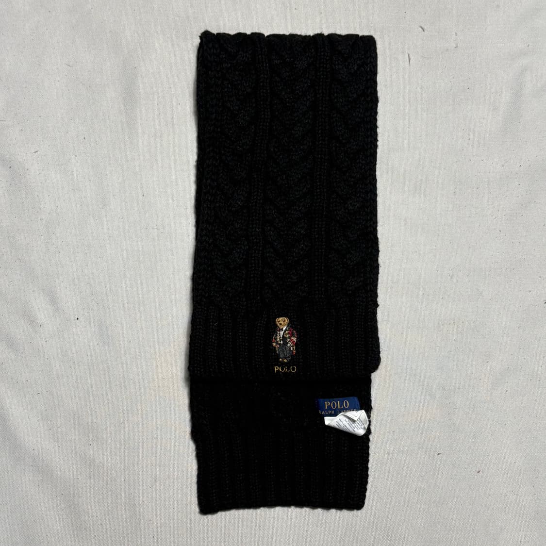 OS 폴로랄프로렌 폴로베어 니트 머플러 상품이미지2