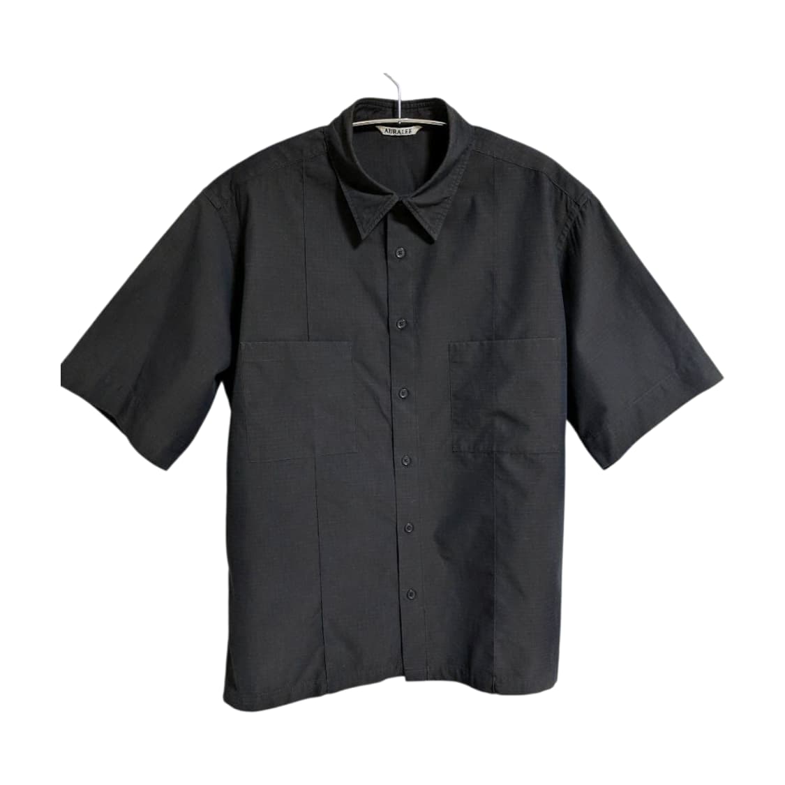 오라리 WASHED FINX RIPSTOPCHAMBRAY 하프셔츠 상품이미지3