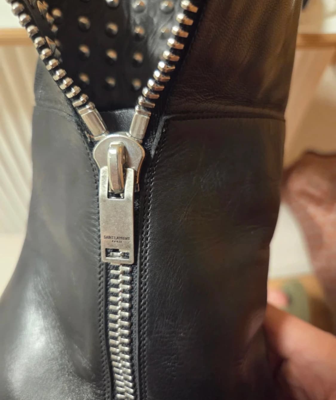 생로랑 스터드 앵클 부츠 37.5 상품이미지5