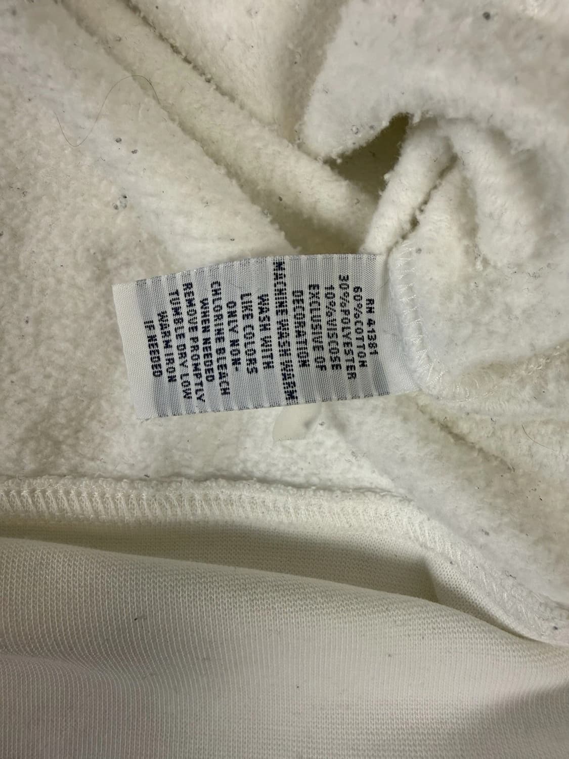 폴로 랄프로렌 빅포니 후드티 화이트 상품이미지5