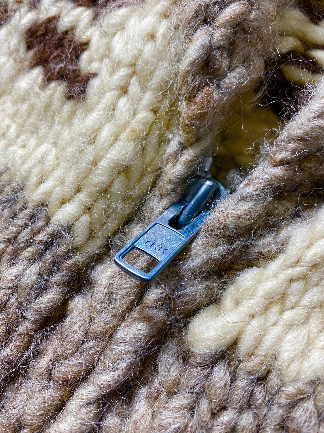 [M] KISITAU 캐나다 메이드 코위찬 니트 베스트 상품이미지4