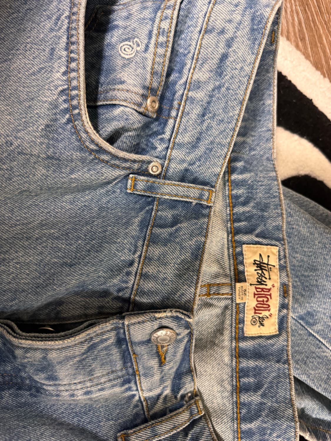 Stussy BIG OL' JEAN DENIM 상품이미지5