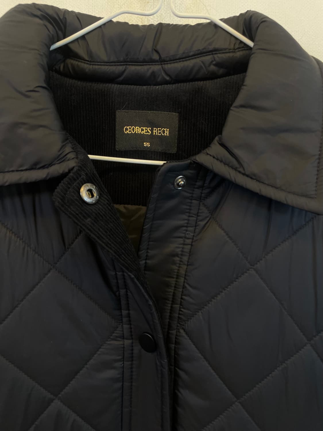 죠르쥬레쉬 코듀로이배색 퀼팅자켓:) 경량패딩 경량자켓 퀼팅패딩 상품이미지4