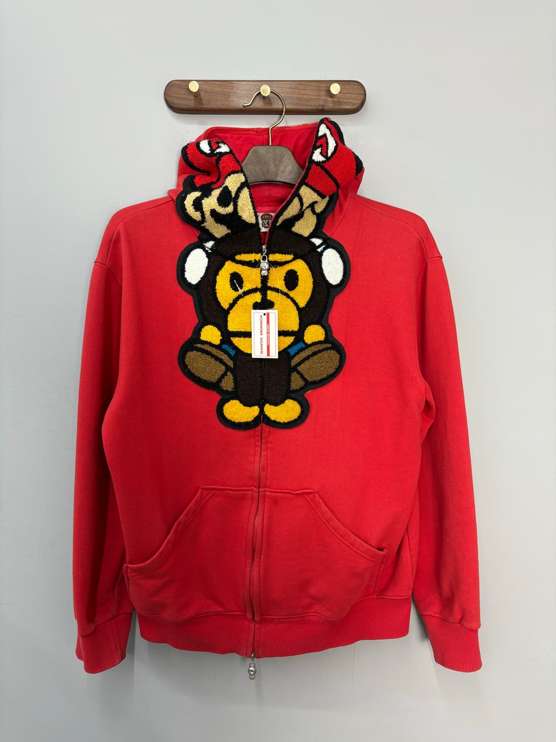 베이프 마일로 X 슈퍼마리오 콜라보 후드집업 A3485 상품이미지3