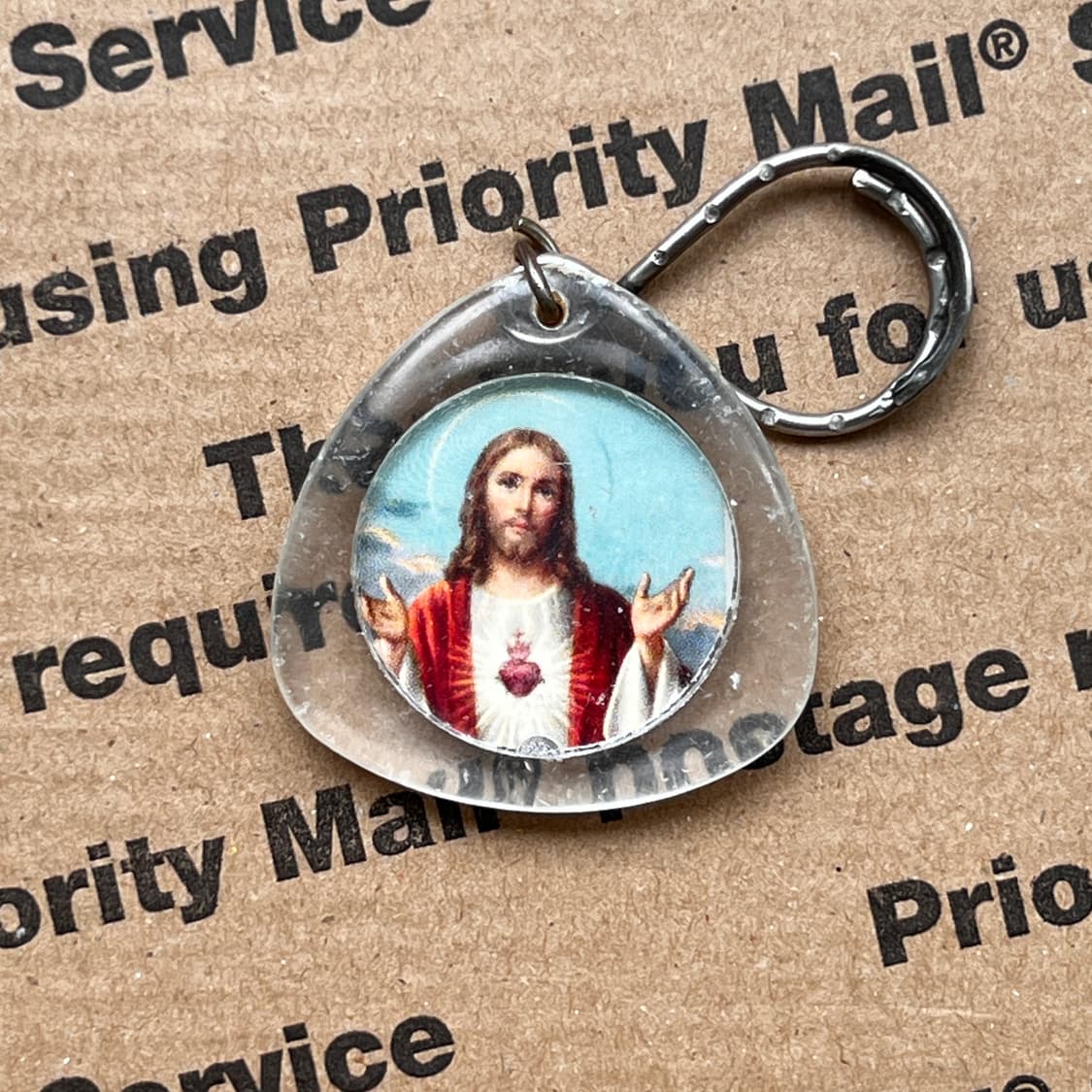 90s vtg Jesus Keyring 상품이미지1