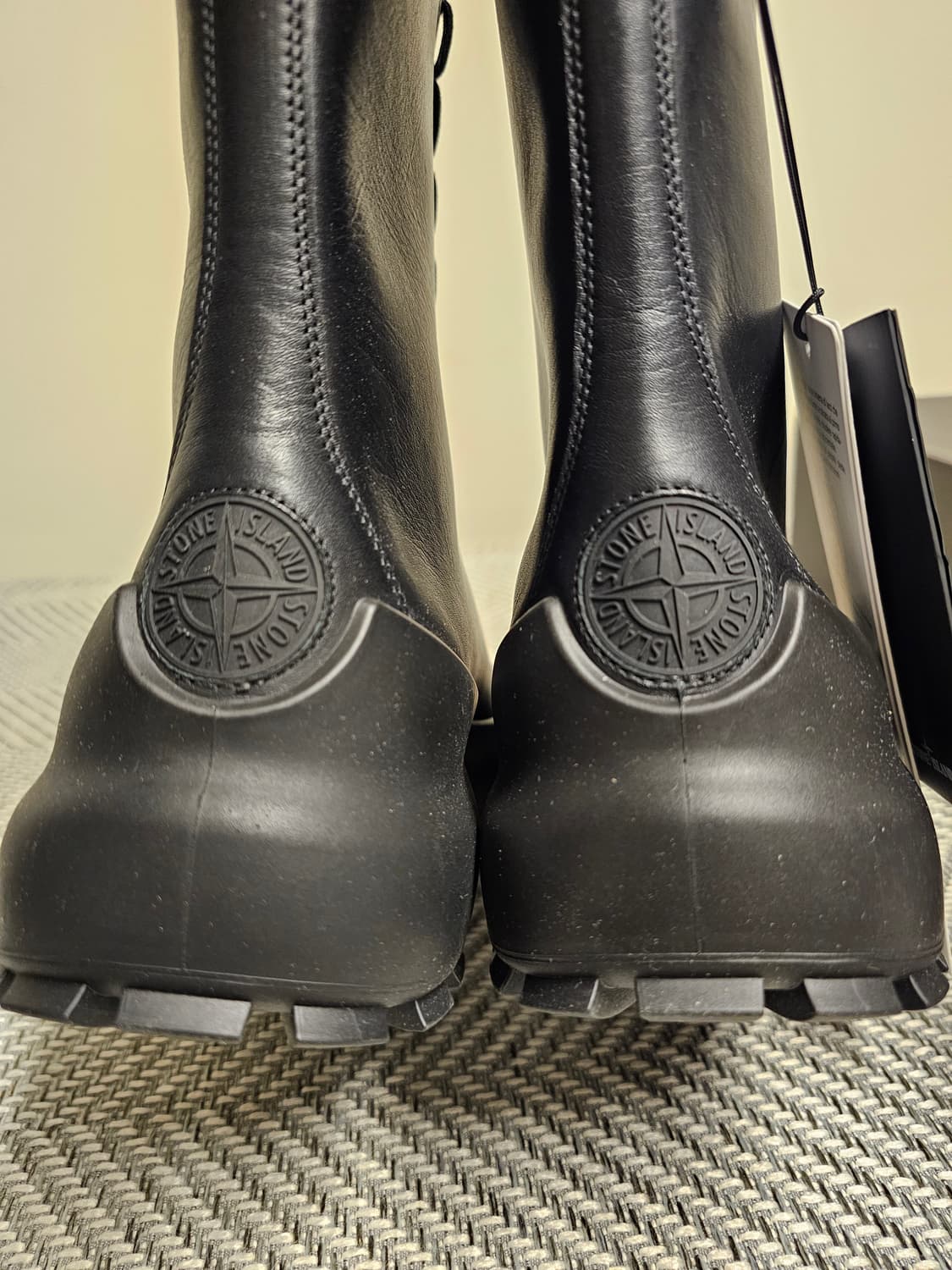 스톤아일랜드 LEATHER COMBAT BOOT (새 상품) 상품이미지7