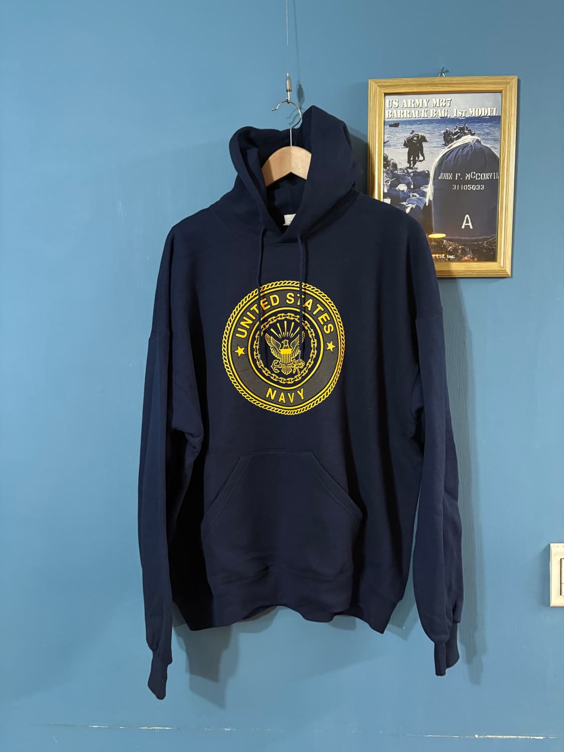90‘s Soffe US Navy Sweat Hooded 상품이미지1