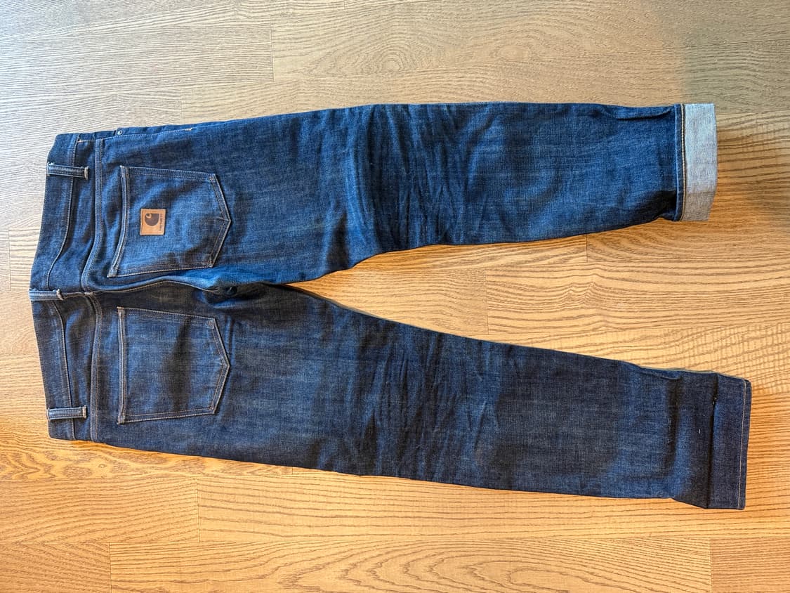 칼하트 셀비지 데님팬츠 32/32 상품이미지2
