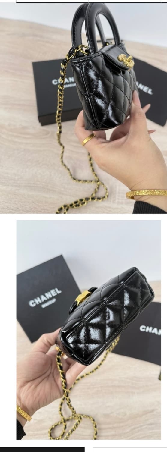 샤넬 vip 노벨티 퀼팅 미니 켈리백 크로스백 체인 토트백 상품이미지2