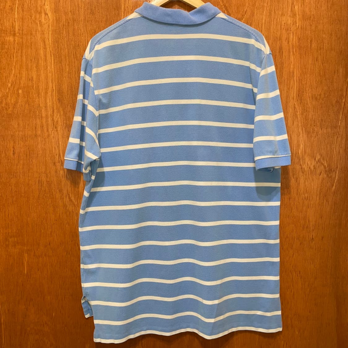 (L) POLO 폴로 랄프로렌 스트라이프 반팔 카라티 상품이미지3
