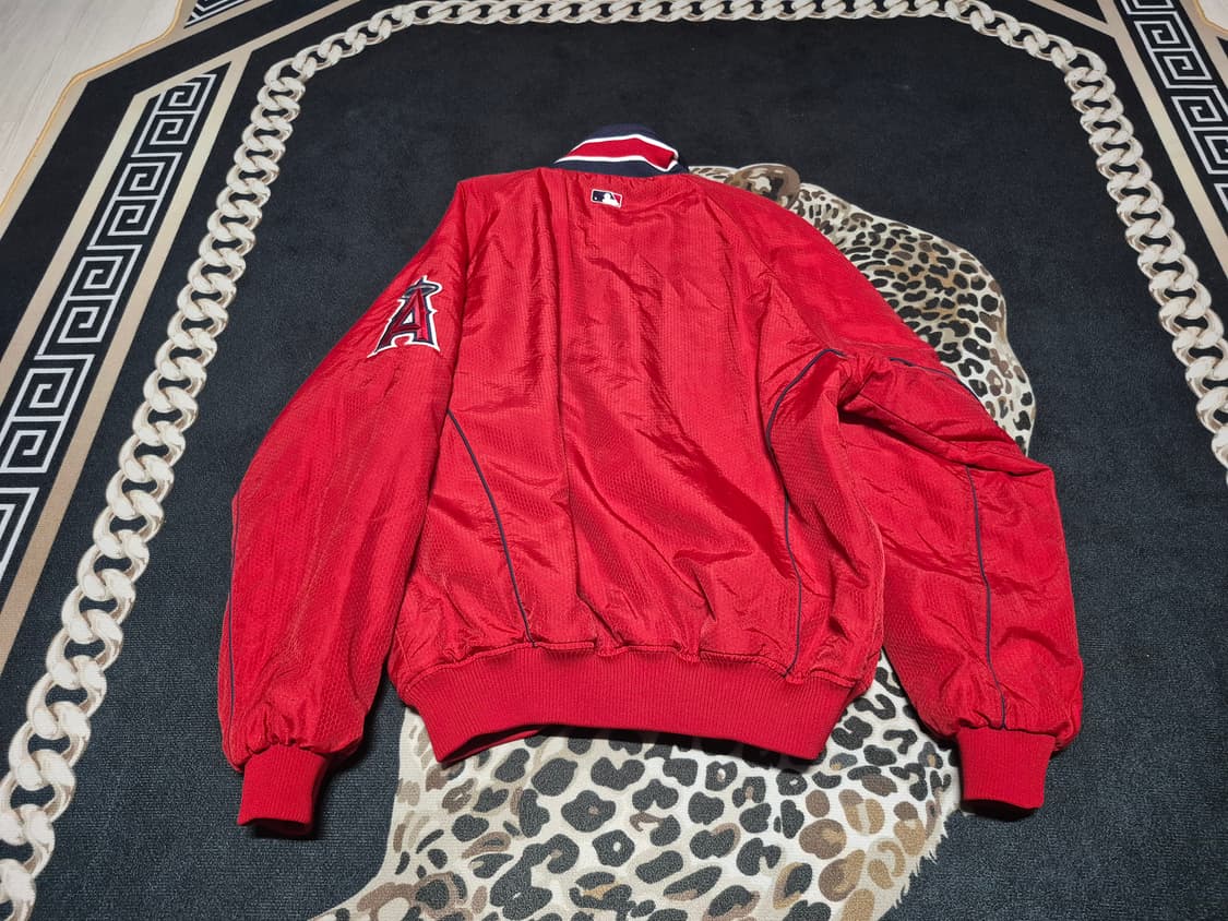 00's 마제스틱 X MLB LA 에인절스 덕아웃 오왼 자켓 L 상품이미지4