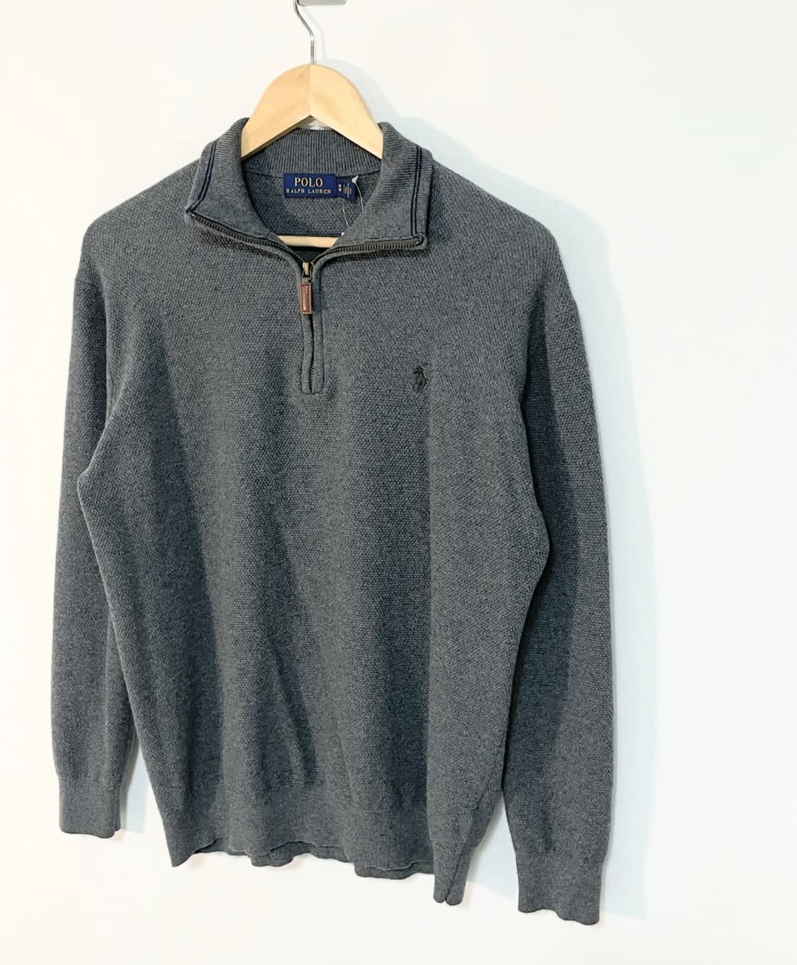 폴로 그레이 반집업 상품이미지2