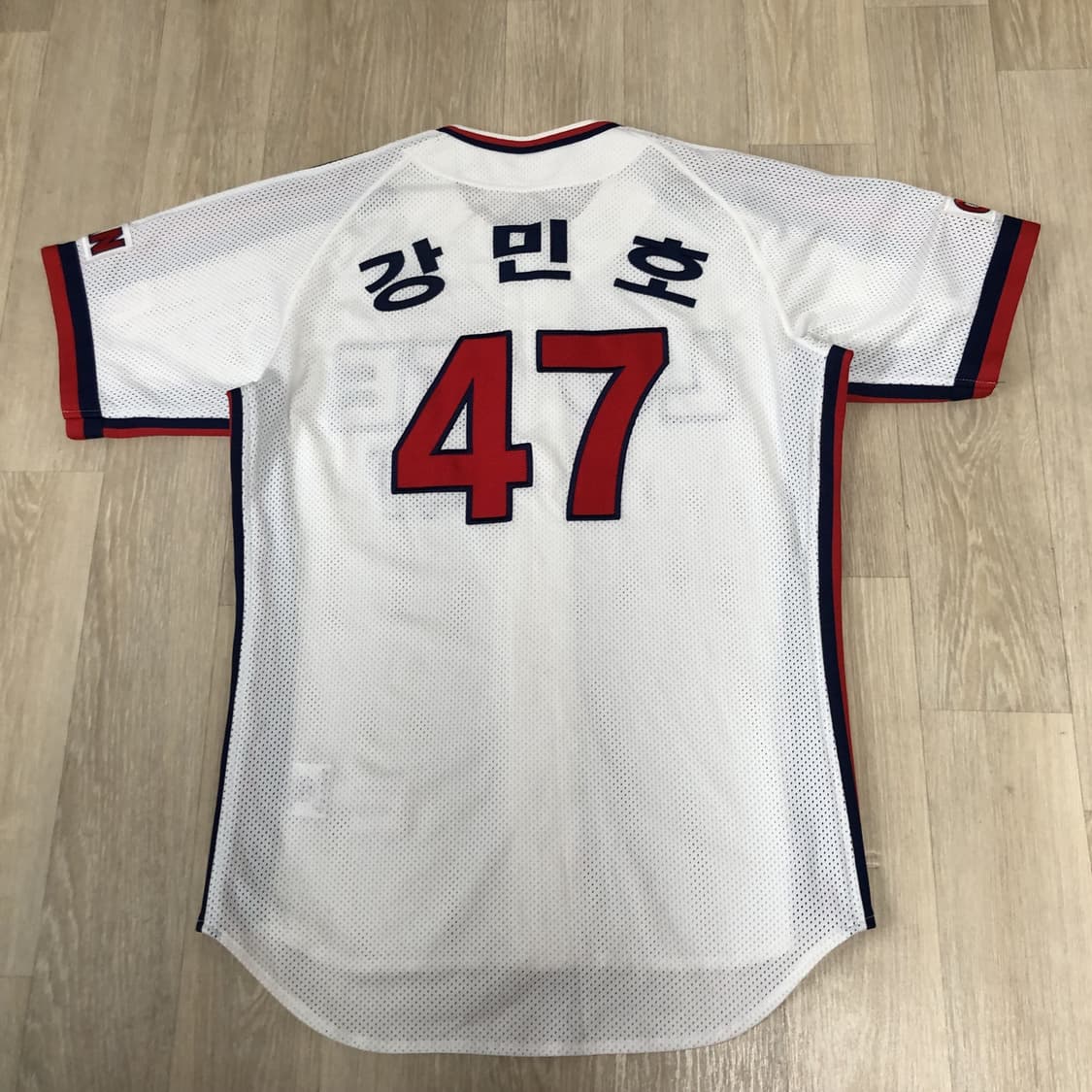 (100) 롯데 자이언츠 올드 챔피언 홈 강민호 유니폼 져지 롯데 져지 상품이미지2