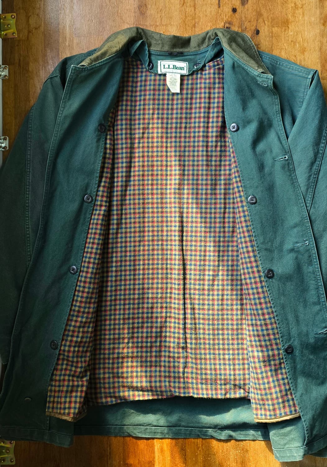 L.L.Bean 엘엘빈  헌팅자켓 XXL 빈티지 그린 컬러 상품이미지2