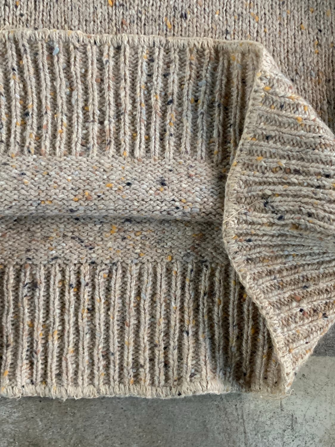 80s 바나나 리퍼블릭 크루넥 풀오버 울 스웨터 상품이미지5