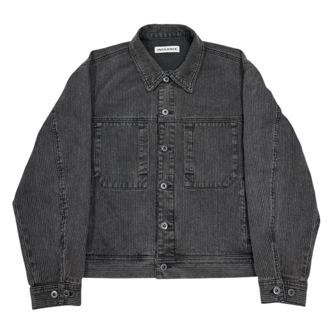 인사일런스 크롭 코드 데님 자켓 S 상품이미지1