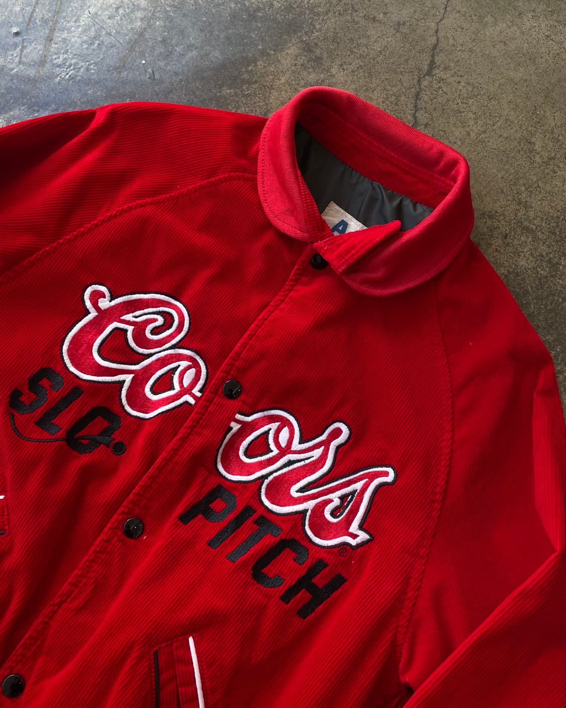 80-90’s Canada corduroy varsity jkt 바시티 상품이미지2