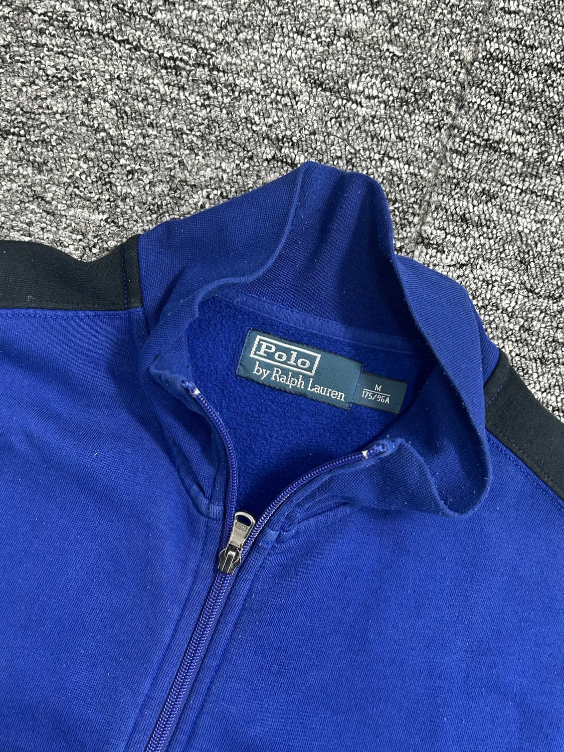 폴로 랄프로렌 사이드라인 니트 집업 M 상품이미지5