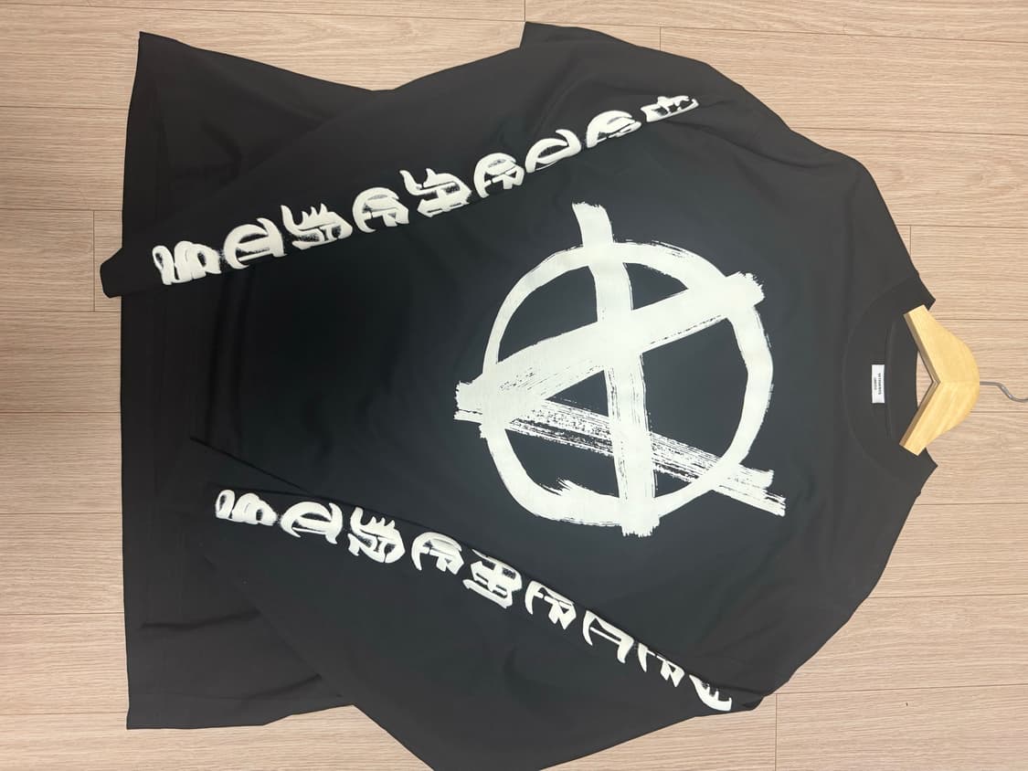 Vetements 베트멍 아나키 롱슬리브 티셔츠 xs 상품이미지1