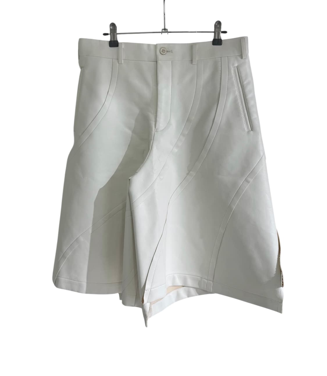 꼼데가르송 옴므 플러스 18AW 런웨이 아방가르드 레더 팬츠 상품이미지1