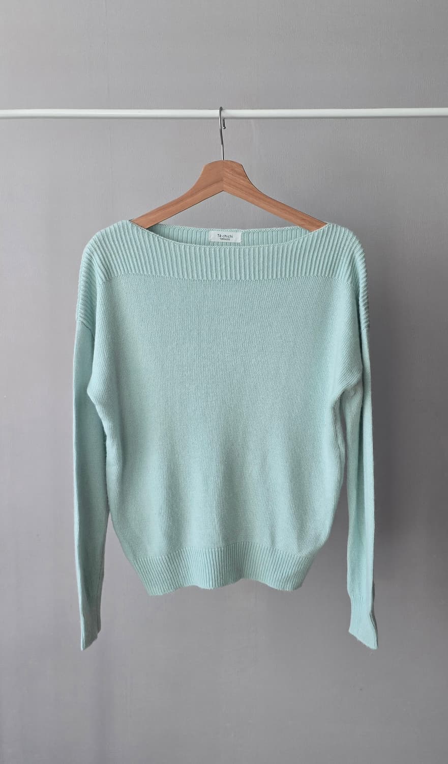 포근한 앙고라 혼방 민트 니트 (Te chichi TERRASSE) 상품이미지1