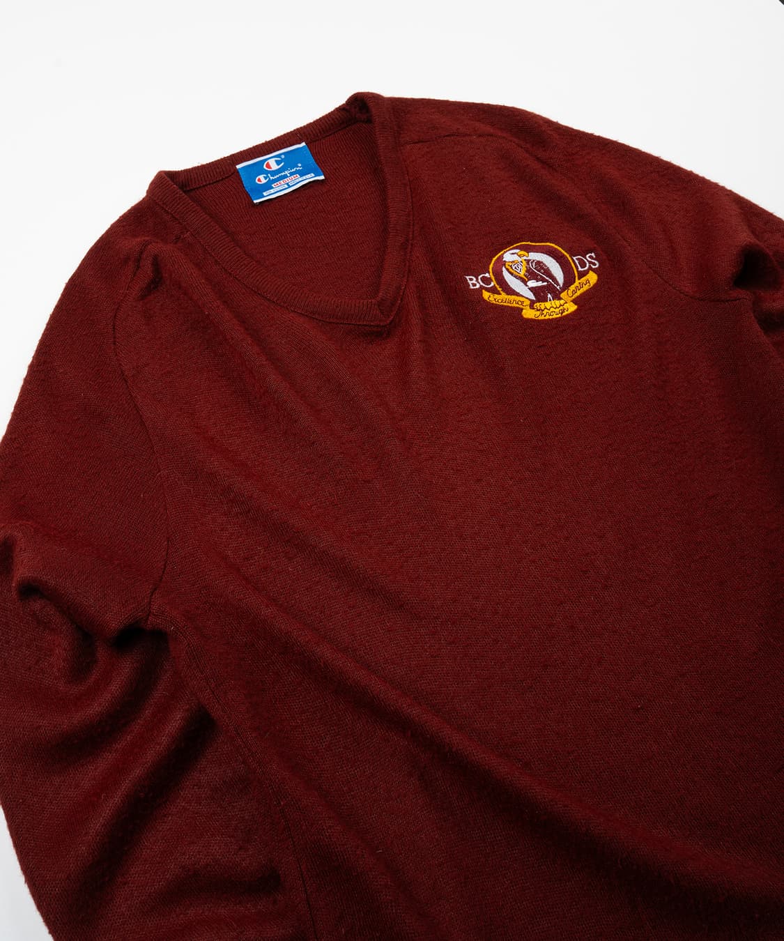 (100) 80's 챔피언 USA Made 브이넥 스웨터 상품이미지3