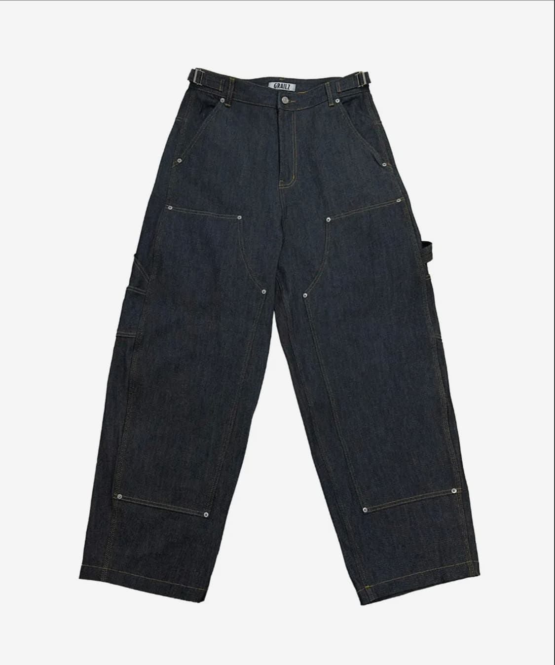 그레일즈×코인서울 카펜터 데님팬츠 [인디고, 1사이즈] 상품이미지1