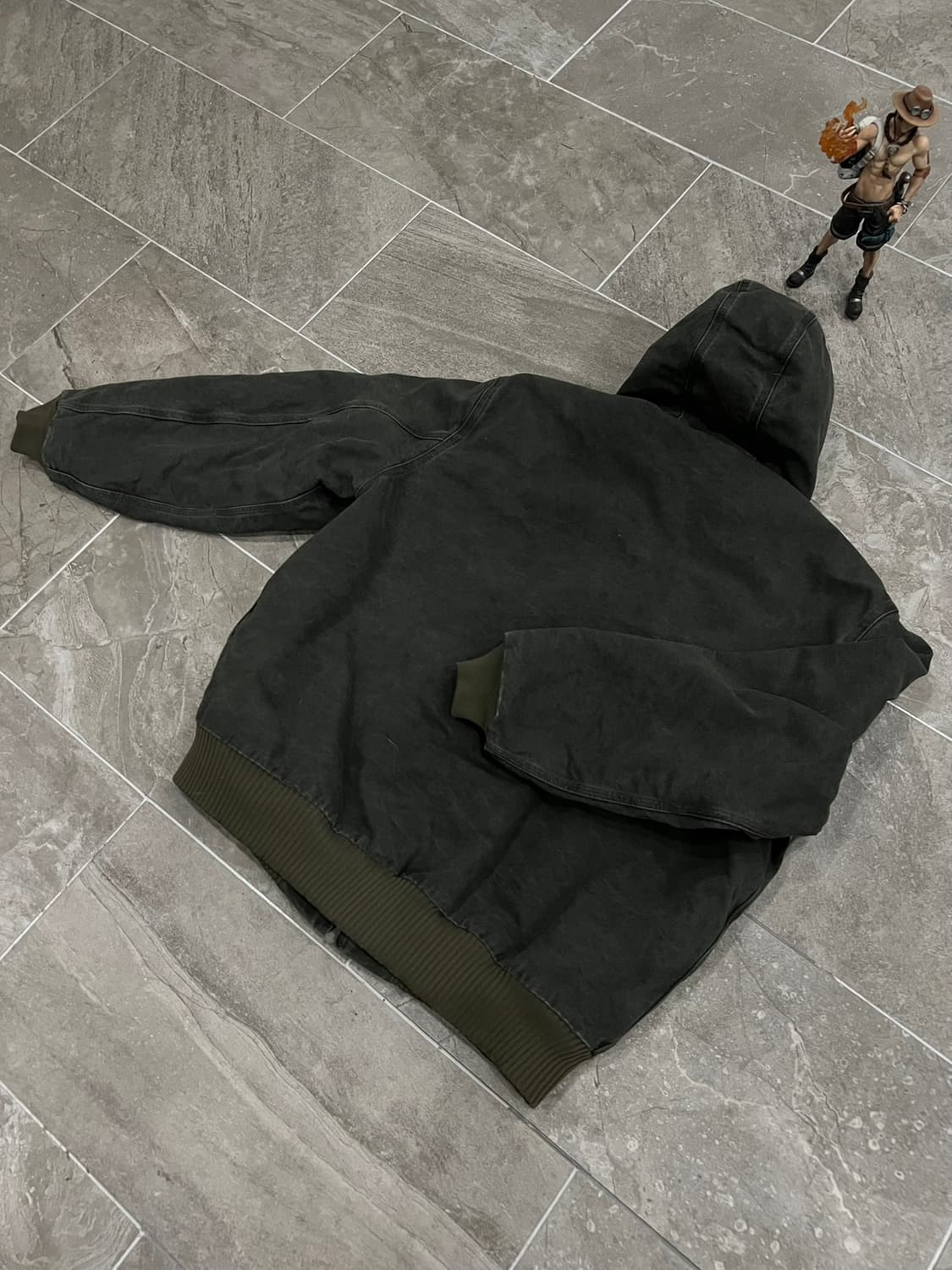 (XL) 칼하트 후드 덕 액티브 자켓 J130 MOS 모스그린 상품이미지9