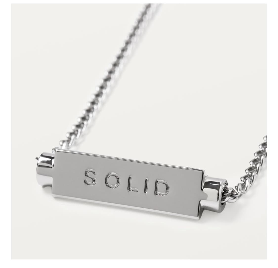 솔리드옴므 메탈목걸이 상품이미지1