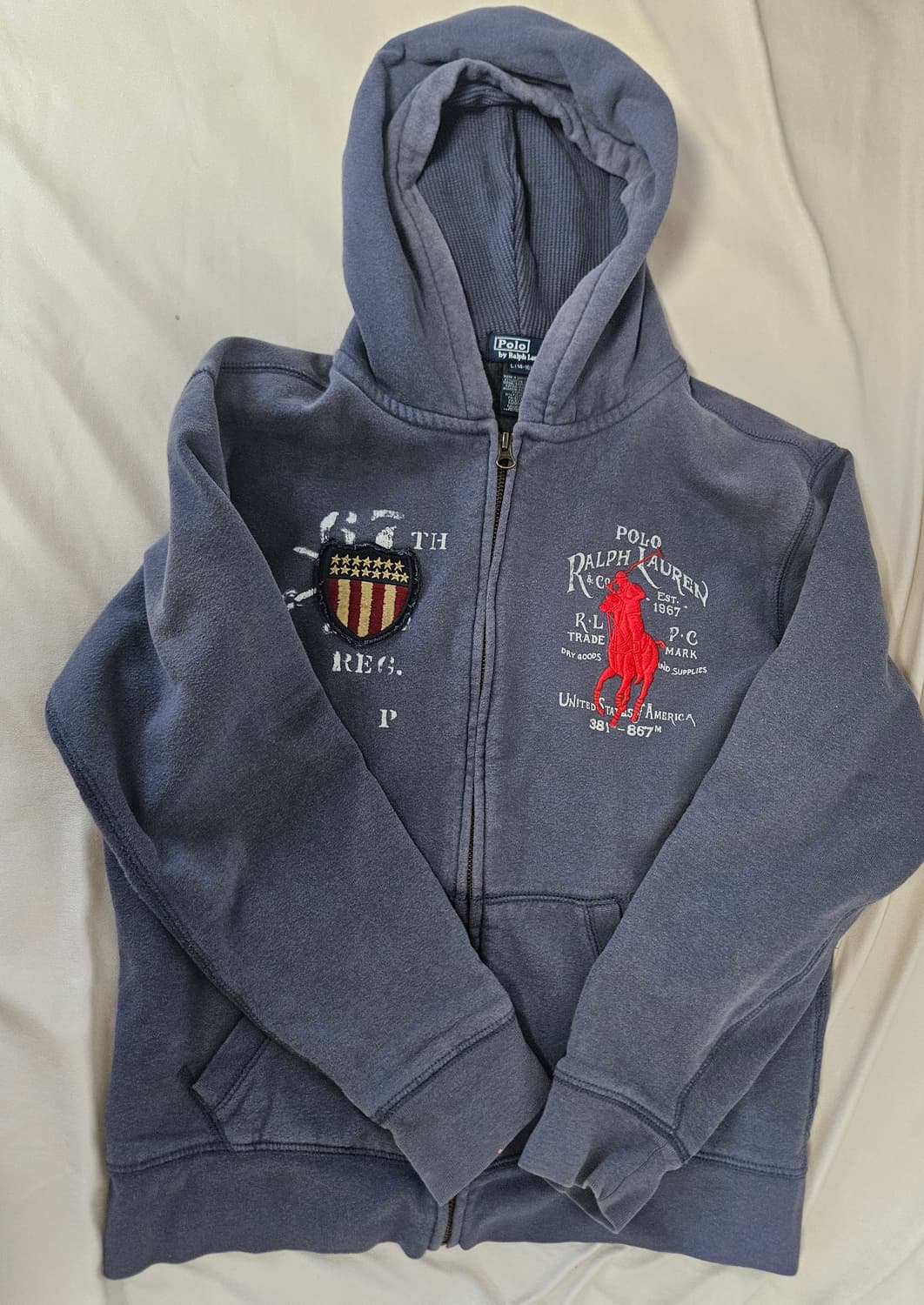 폴로 빅포니 후드집업 상품이미지1