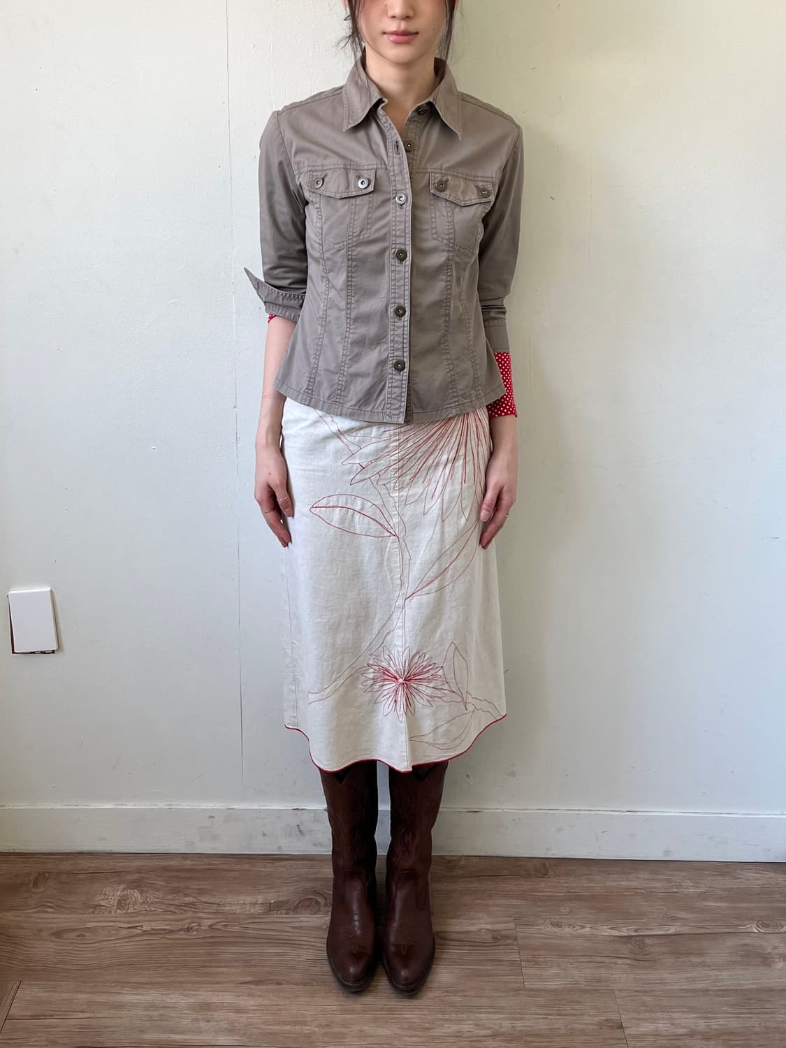 22 OCTOBRE y2k 셔츠 자켓 상품이미지9